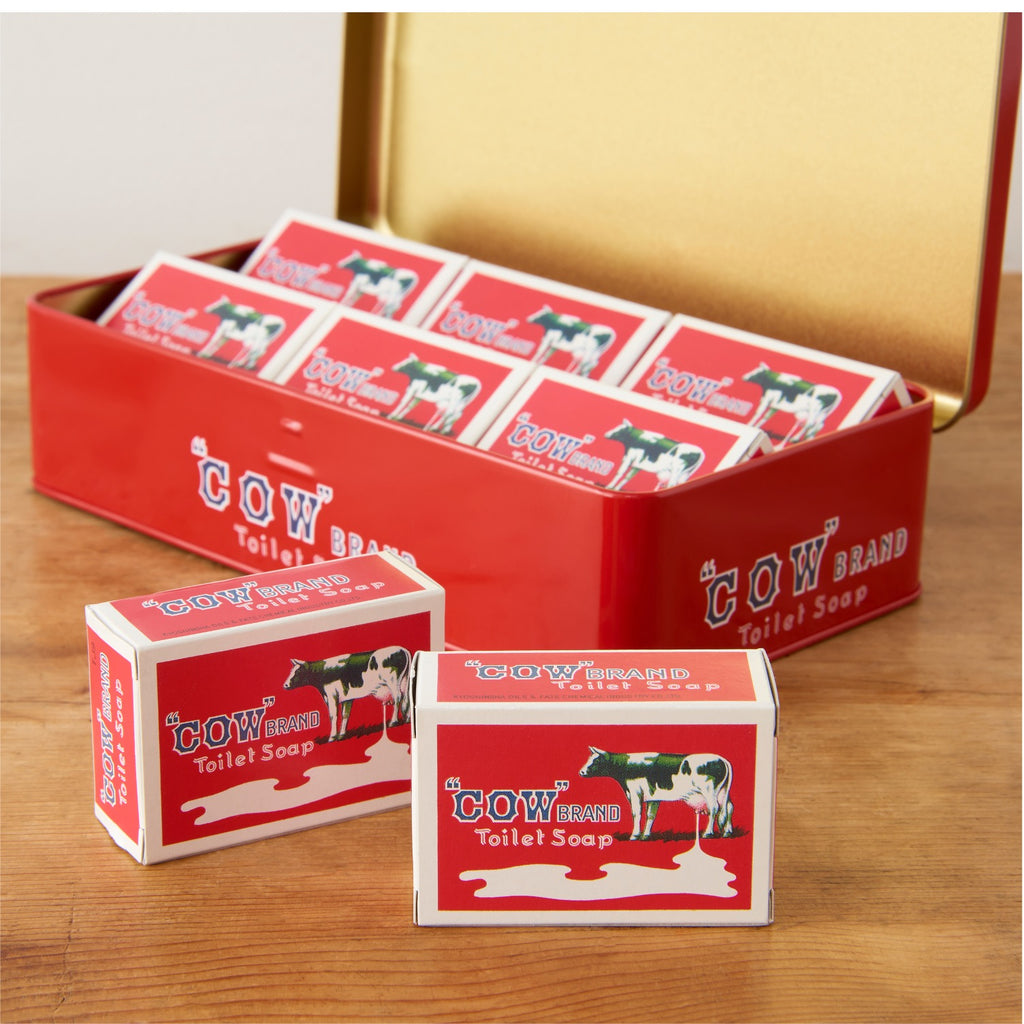 カウブランド 赤箱レトロ缶 ６個入り - ボディソープ